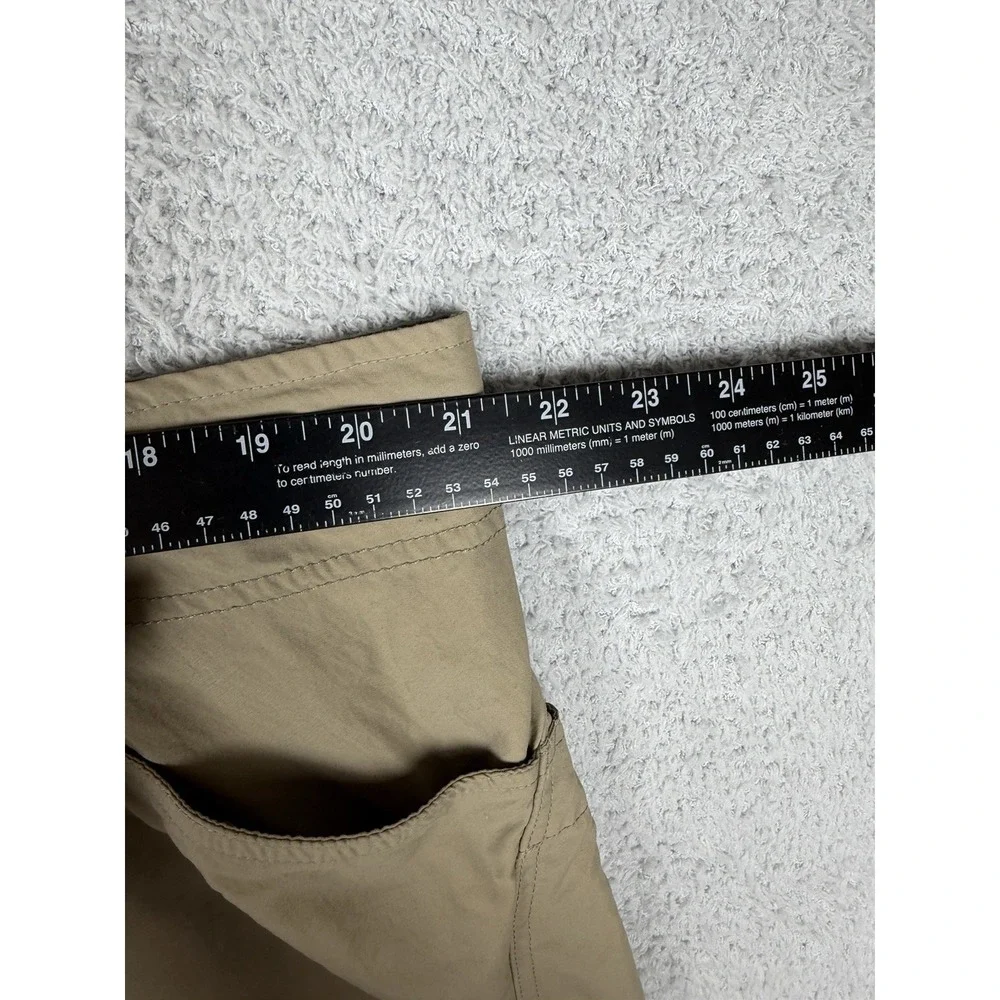 Mountain Hardwear Pants Mens 2XL 42x31 Tan Mesa Belted Hiking Nylon